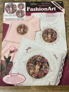 APPLIQUE TESSUTO SENZA CUCITURE DI FASHION ART #80149 PISOLINO POMERIDIANO VINTAGE DIMENSIONI - Foto 1 di 1