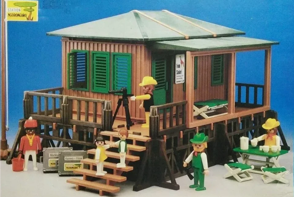 Playmobil -- spare part -- safari station 3433 - - Image 1 of 1