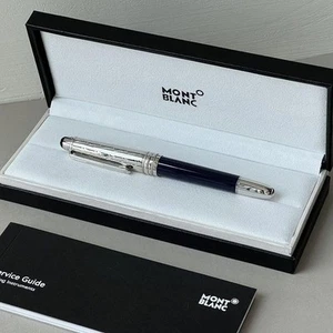 Pluma Estilográfica Montblanc Little Prince Azul Plata 0.5mm Nueva con Caja de Regalo - Imagen 1 de 12
