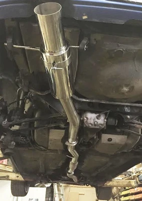 For 02 2003 2003 2005 2006 2007 Subaru Impreza WRX/STi 3" Turbo Catback Exhaust - Image 1 of 4