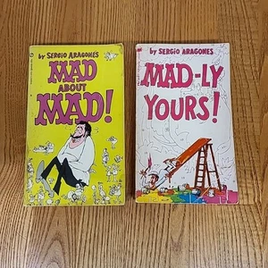 MAD Magazin Taschenbuch 2 Stück Sergio Aragones 1970 1972 - Bild 1 von 6