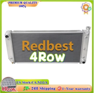 Radiador CC391 4 filas para camioneta Chevy GMC C/K C1500 C2500 K3500 6,2 L diésel V8 Foto 1 de 4