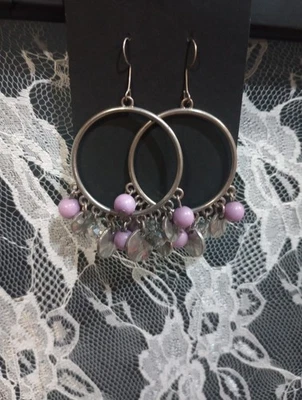 Pendientes Paparazzi CHROMA CHIMES morados Foto 1 de 3