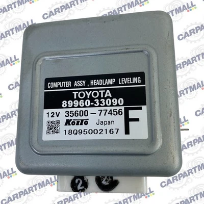 Módulo de control de nivelación de faros Lexus ES300 04-06 ES330 2002 03 89960-33091 OEM Foto 1 de 4