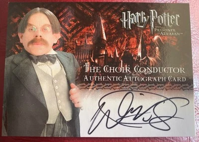 HARRY POTTER & THE PRISONER OF AZKABAN EXCLUSIVE AUTO AUTOGRAPH WARWICK DAVIS - Image 1 of 2