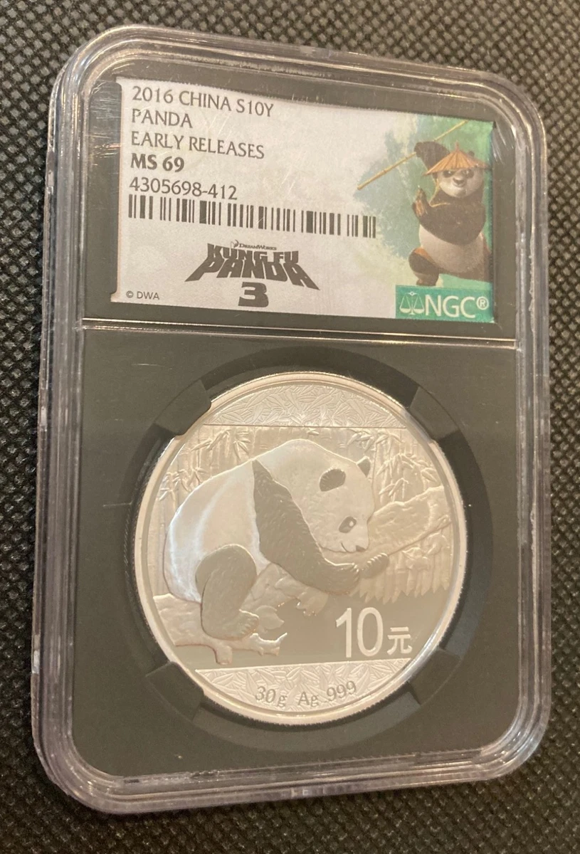 Chinese Panda MS 69 Graded 2016 Silver Bullion Coins for sale | eBay