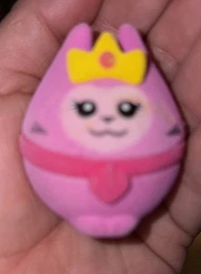 Meowgical Princess Summer Pink Collectible Mini Figure Rare Flocked - Picture 1 of 5