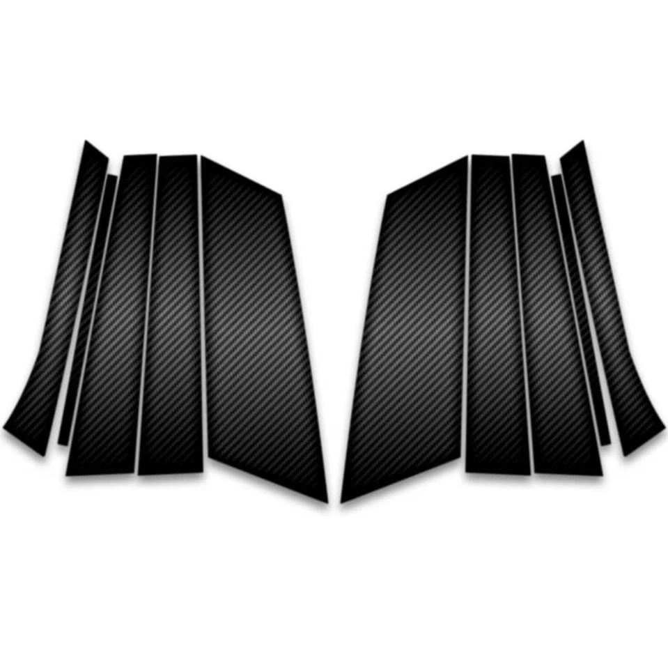 10pc Carbon Fiber Pillar Post Covers for 2007-2017 Buick Enclave Foto 1 de 1