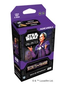 Star Wars Unlimited Secrets Du Pouvoir Deck Padme Amidala FR FFGFFGSWH0607FRPadm - Foto 1 di 2