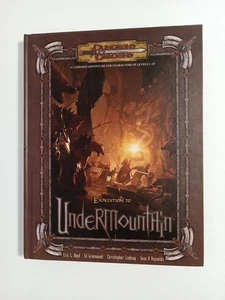 Dungeons And Dragons - Expedition To Undermountain (3.5) Hardcover Campaign - Picture 1 of 8