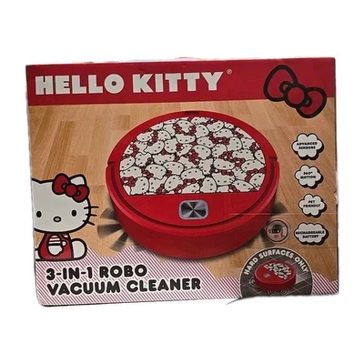 Nuevo en caja. Robot aspirador Sanrio Hello Kitty 3 en 1 ROJO Foto 1 de 4