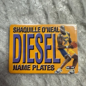 1999-00 Skybox NBA Hoops Basketball Name Plates Card Shaquille O'Neal #10NP - Picture 1 of 7