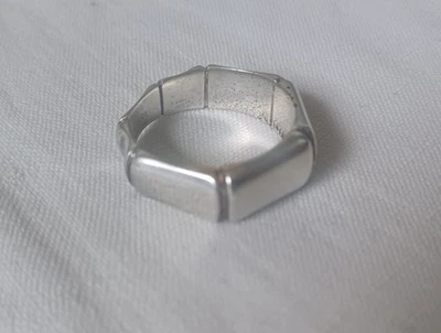 ANELLO ARGENTO 925 GUCCI BAMBOO - Immagine 1 di 4