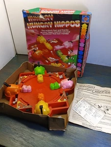 Gioco da Tavolo Vintage Hungry Hungry Hippos Hasbro 1978 Originale - Vedi Descrizione  - Foto 1 di 11