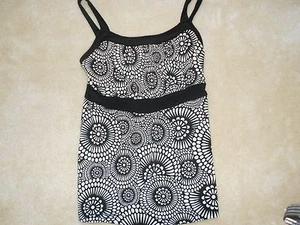 Gebrauchtes Saint Tropez West schwarz weißes Top Größe Small - Bild 1 von 1