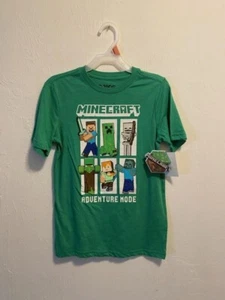 Boy's Minecraft Adventure Mode Short Sleeve Graphic Tee - Picture 1 of 2