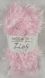 Moda Dea Yarn Zing 100% Polyester 87-98y 50g 1.76oz - Picture 1 of 7