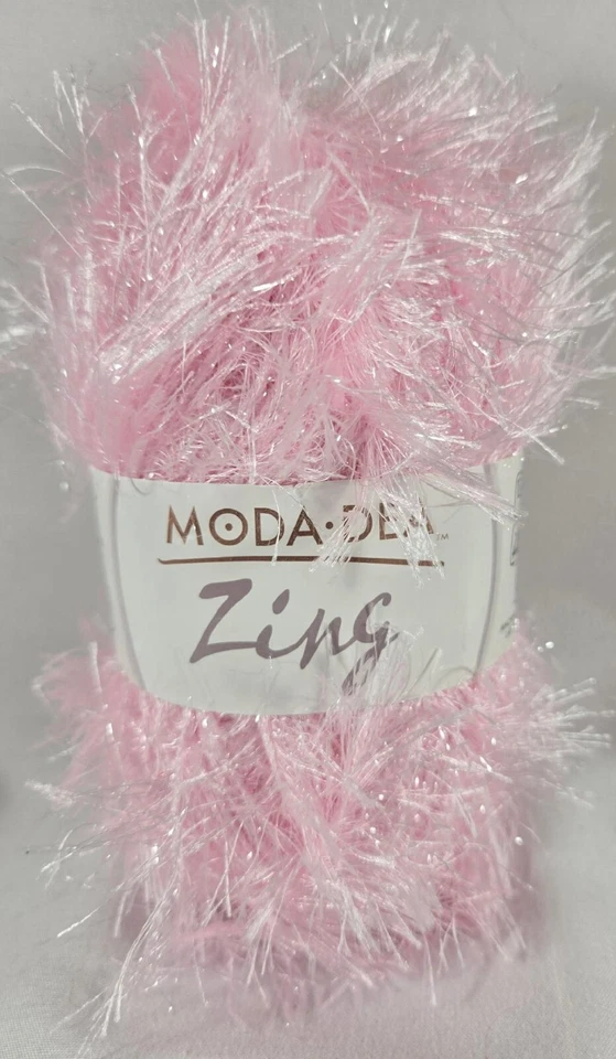 Moda Dea Yarn Zing 100% Polyester 87-98y 50g 1.76oz - Image 1 of 1