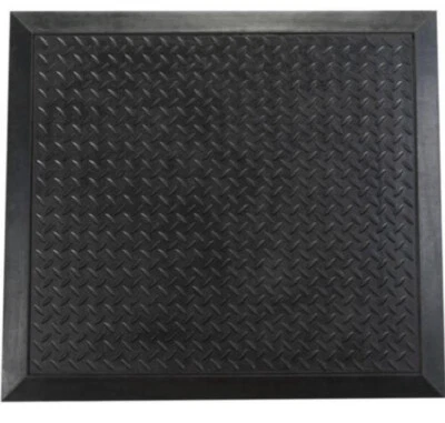 Doortex große strapazierfähige Gummi Eingangsmatte Sicherheit Anti-Ermüdung rutschfest 71x78 - Bild 1 von 4