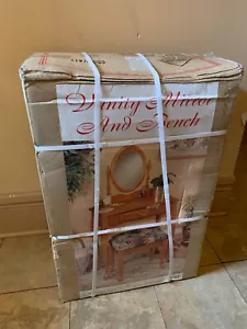 Vintage Powell Vanity, Mirror & Bench BRAND NEW - Picture 1 of 5