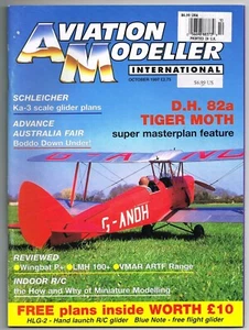 AVIATION MODELLER INTERNATIONAL Magazine October 1997 Free pullout plans - Picture 1 of 4