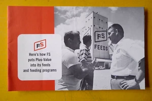 BROCHURE informazioni servizio agricoltori FS vintage anni 60 libretto Bloomington IL - Foto 1 di 6