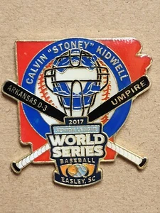 2017 Senoir League World Series Schiedsrichter Pin Arkansa D3 Easley SC Calvin Kidwell - Bild 1 von 1