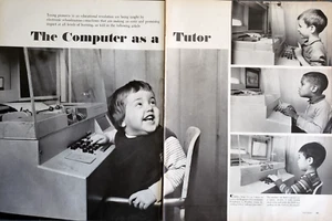 PRINT ARTICLE Computer As A Tutor 1967 9 Pages History Technology - Picture 1 of 6
