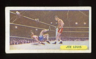 1957 Junior Service Famous Sports Records Boxing #21 Joe Louis GD - Image 1 of 2