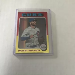 2024 Heritage Dansby Swanson #457 Rifrattore cromato 050/575 - Foto 1 di 2