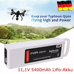 11,1 V 5400 mAh LiPo-Akku für Yuneec Q500 4K Typhoon Quadcopter RC Drone RTF - Bild 1 von 10