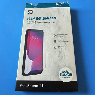 iFrogz Glass Shield Screen Protector for iPhone 11 - Tempered Glass (OPEN BOX) - Image 1 of 3