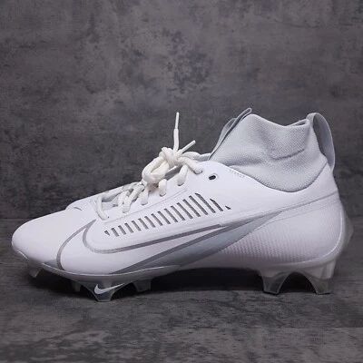 NIKE Vapor Edge Pro 360 2 Football Cleats Mens Size 7.5 White Grey DA5456-100 - Image 1 of 4