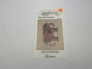Heart Strings Noah And Company Elephants Counted Cross Stitch Pattern 1M - Picture 1 of 3