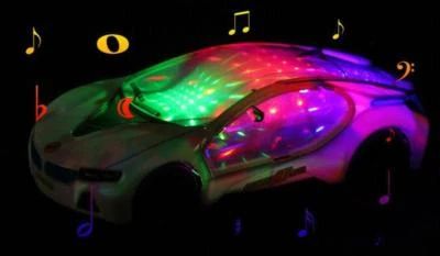 Música 3D Luz Intermitente Coche Eléctrico Automático Juguete Niños Niño Regalo  Foto 1 de 4