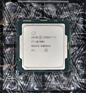 Intel Core i7-10700K 8-Core Prozessor 3,80GHz / 5,10GHz UHD Grafik 630 LGA1200 - Bild 1 von 1