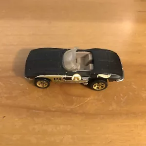 HOT WHEELS 1965 '65 Black CORVETTE CONVERTIBLE 1999 - Picture 1 of 5