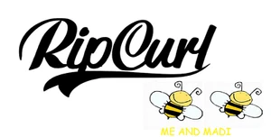 BRAND NEW RIPCURL IRON ON HEAT TRANSFER VINYL SURFING SPORTS WEAR 6 - Picture 1 of 5