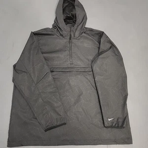 Chaqueta de golf Nike Repel Anorak sin guiones 1/2 cremallera negra talla 2XL FJ6816-010 $150 - Imagen 1 de 12