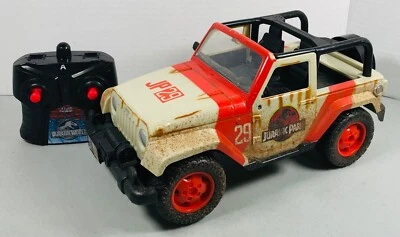 Jurassic Park World Mud Jeep Wrangler  JP 29 RC Jada Toys 2015 - Tested Works - Image 1 of 4