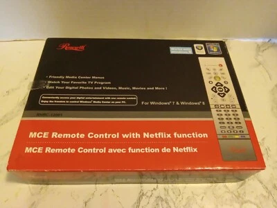Rosewill RHRC-12001 New-open Box Remote Windows MCE Netflix Function Media - Image 1 of 3