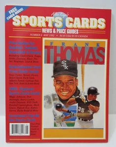 FRANK THOMAS Vintage May 1992 Allan Kaye's Sports Cards Magazine Complete - Picture 1 of 11