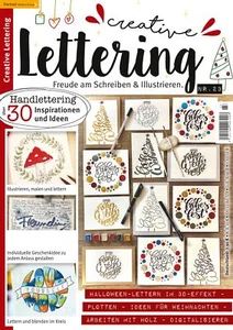Creative Lettering 23/2022 über 30 Handlettering Inspirationen und Ideen - Bild 1 von 12