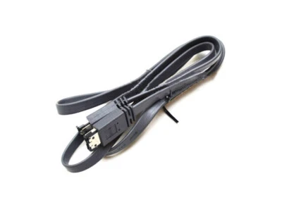 Lot of 5  3 FEET ESATA TO ESATA EXTERNAL SERIAL ATA DATA CABLE BLACK - Image 1 of 2