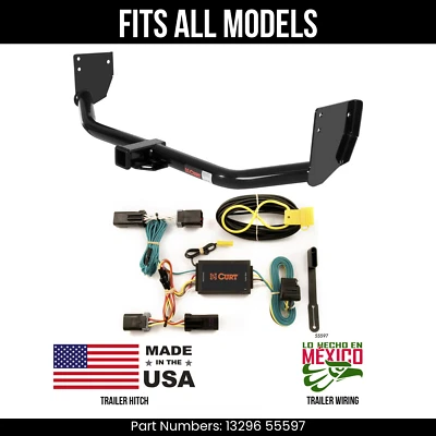 Enganche de remolque Chrysler Aspen 07-09 + cableado de 4 vías para todos los modelos kit de remolque de corte Foto 1 de 4