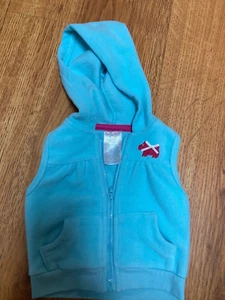 Bebé Niña Cremallera Chaleco con Capucha Ropa Exterior Rima Infantil 9 meses ¡LINDO! - Imagen 1 de 1