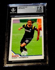 MARTA ROOKIE Sports Illustrated for Kids SI BRAZIL RARE World Cup 2009 BGS 7.5