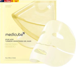 KOJIC ACID TURMERIC BRIGHTENING GEL MASK (4EA) - Picture 1 of 5
