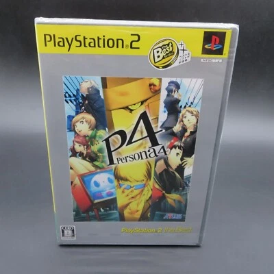 Persona 4 PlayStation 2 the Best SEALED NEW PS2 Japanese Version NTSC-J - Image 1 of 4