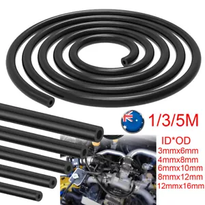 3mm 4mm 6mm 8mm 12mm ID Silicone Oil/Fuel/Air Vacuum Hose/Line Rubber Pipe/Tube - Picture 1 of 7